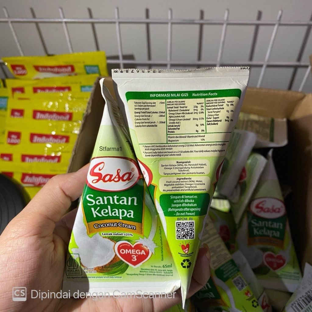 

SANTAN SIAP PAKAI SUN KARA / SASA SANTAN