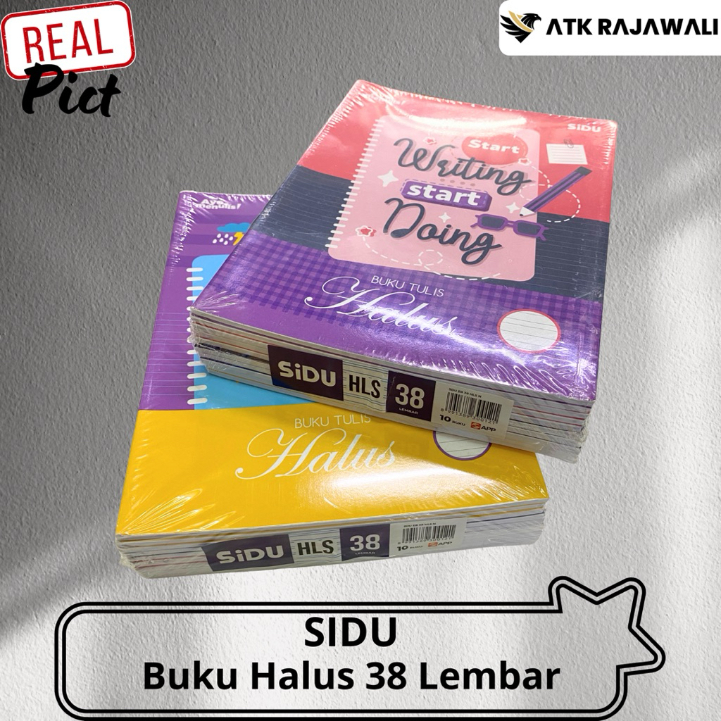 

Buku Tulis Halus Garis Sidu 38 Lembar / Buku Tegang Sambung