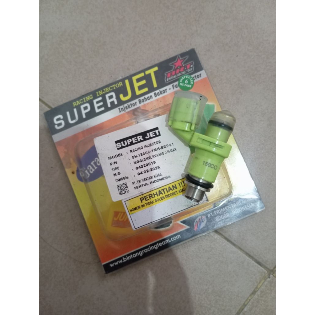 INJEKTOR RACING BRT-150CC (8 HOLE)