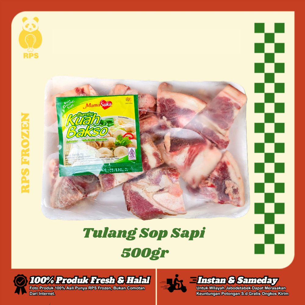 

Tulangan Sop Sapi @500gr + Bumbu