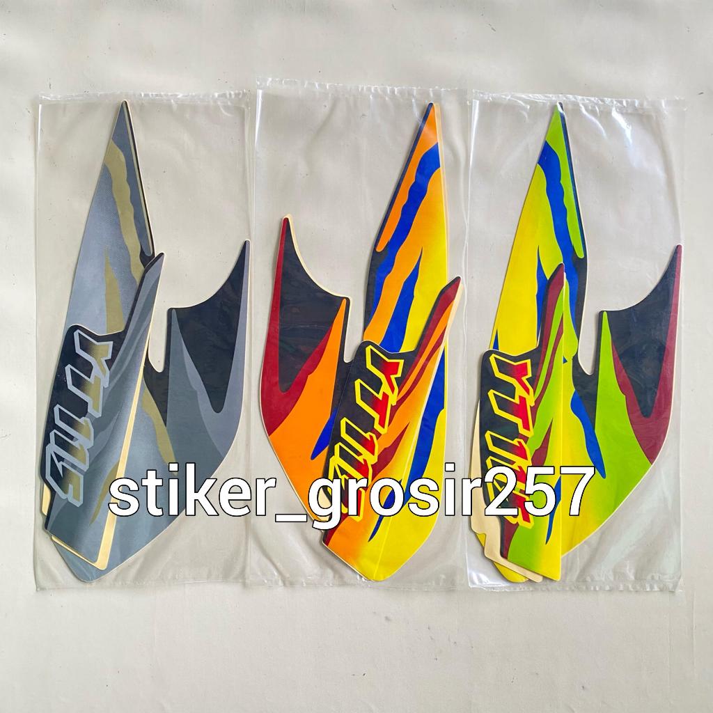 STRIPING STICKER LIS TANGKI YT 115 | stiker motor yamaha Yt 115