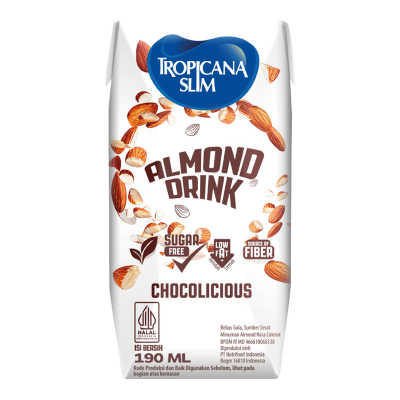 

Tropicana Slim Almond Drink Chocolicious Kotak 190 ml