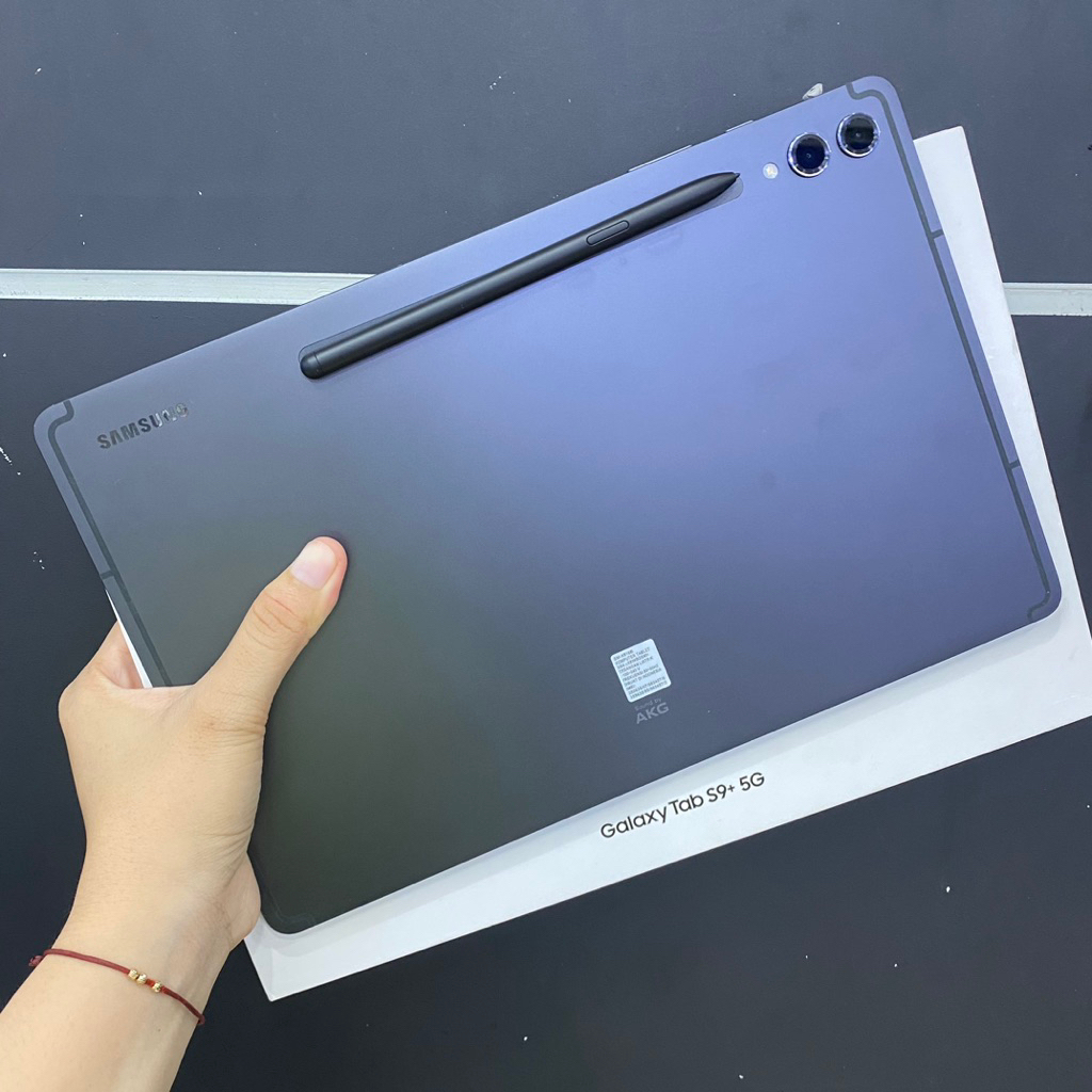 Samsung Tab S9 Plus 5g 12/256gb second bekas pakai normal fullset ori