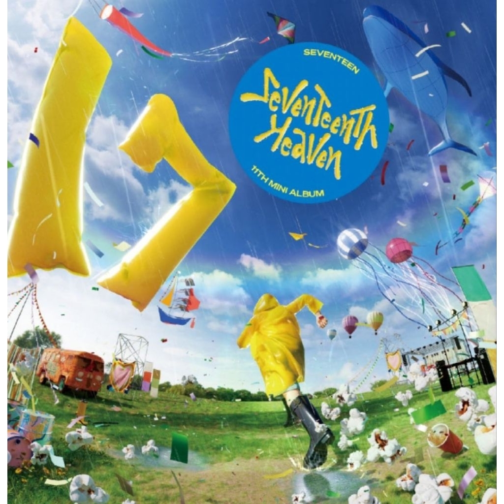 [READY STOCK] SEVENTEEN – 11th Mini Album [SEVENTEENTH HEAVEN] (Carat ver.) SEALED MURAH