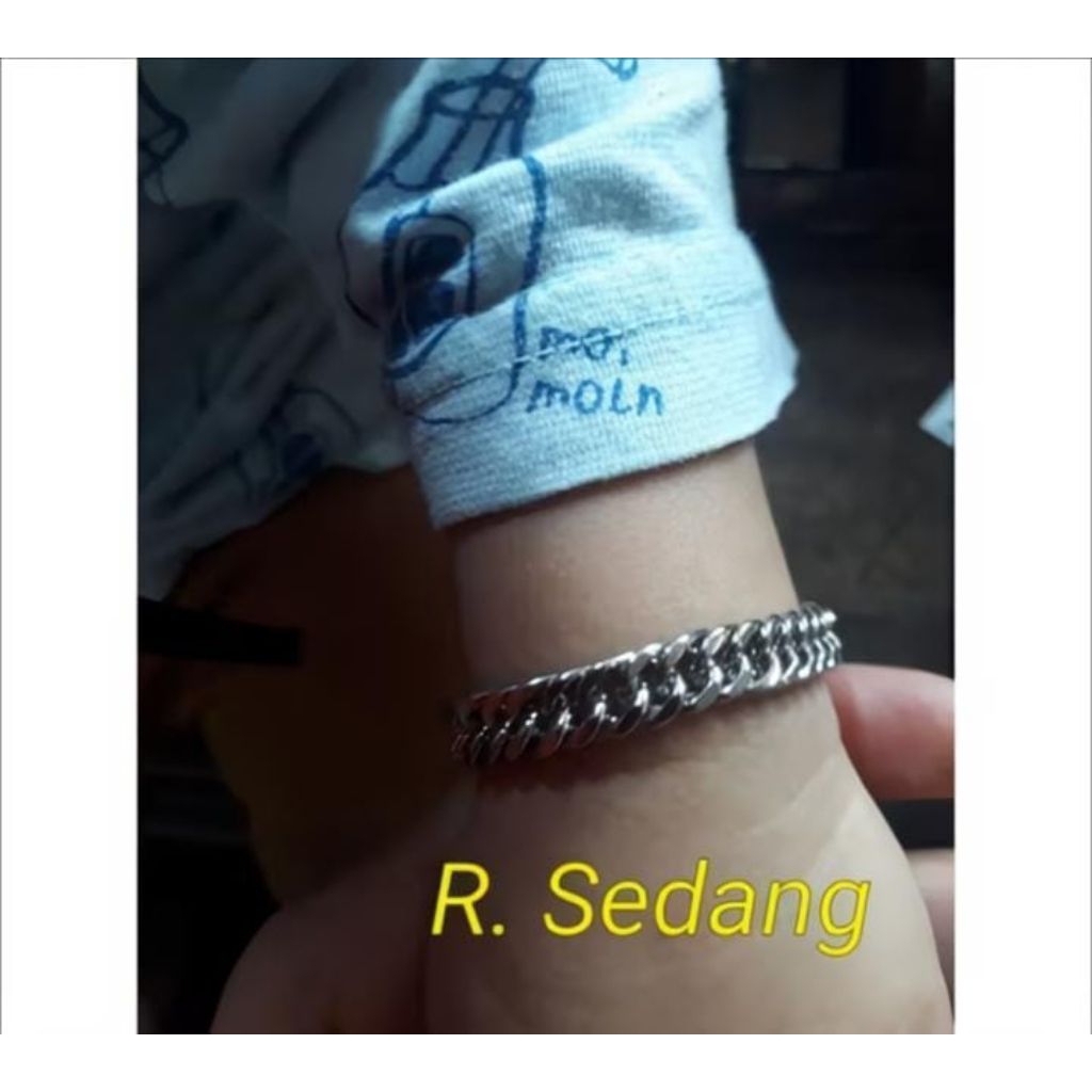 Gelang Titanium Sisik Naga