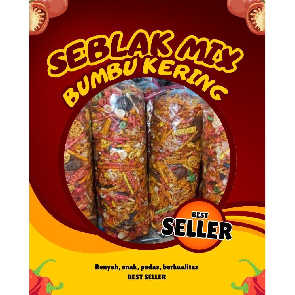 

seblak bumbu kering mix 5kg, seblak sultan, seblak campur, seblak viral, reseller