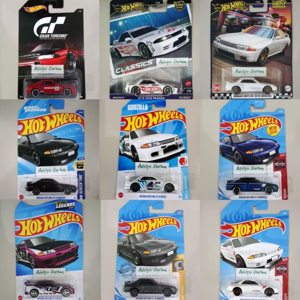 hotwheels hot wheels nissan skyline GT-R GTR (BNR32) BNR 32 R32 R 32 pandem modern classics gran tur