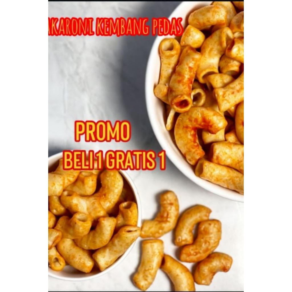 

KERUPUK MAKARONI GURIH RENYAH/MAKARONI MURAH