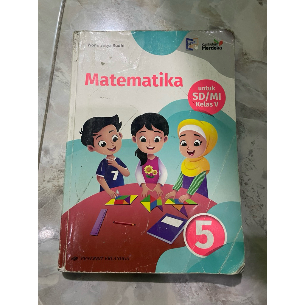 Buku Paket MATEMATIKA kelas 5 ERLANGGA