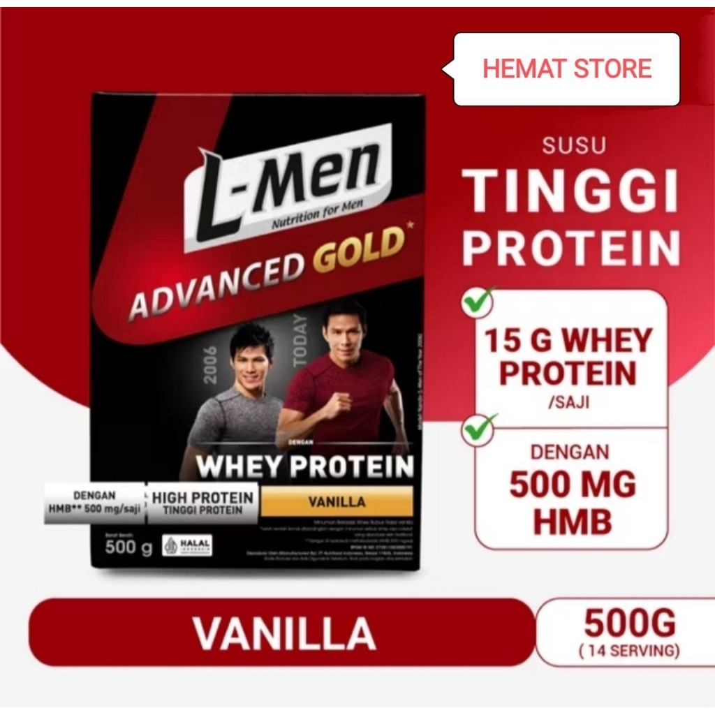 

LMEN ADVANCED GOLD HMB VANILA 500GR