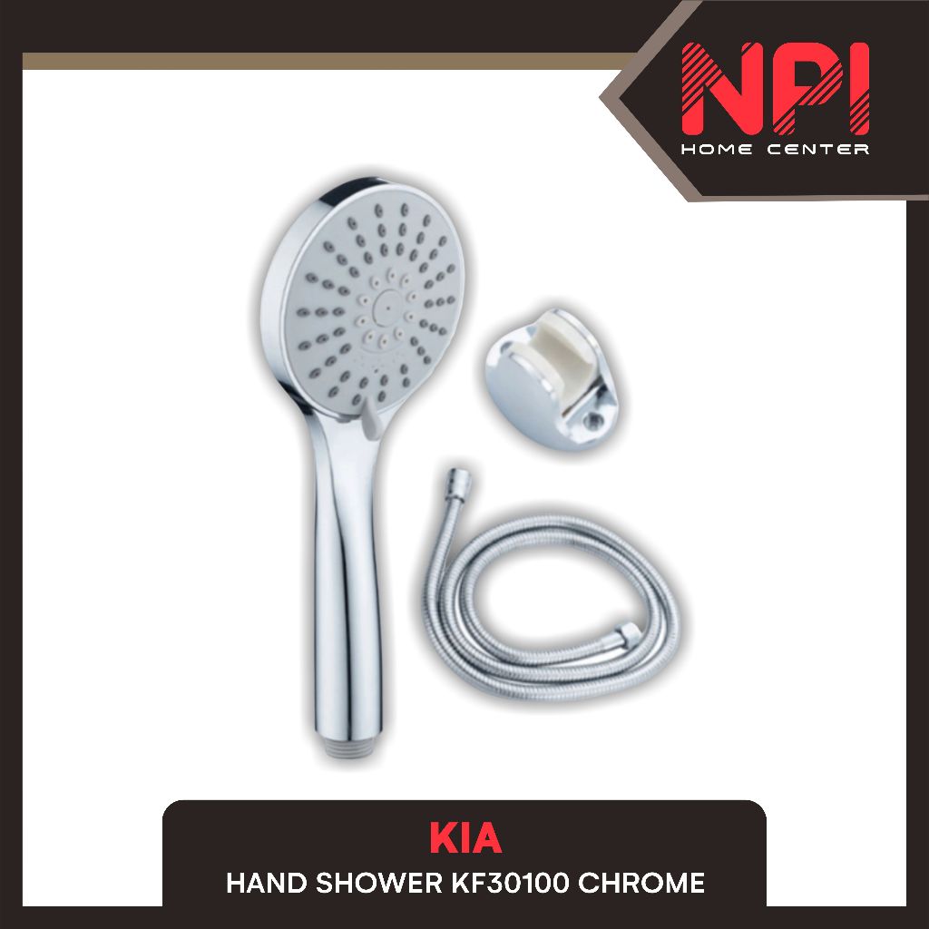 Kia - Hand / Tangan / Kepala Shower Kf 30100 Kf30100 Chrome