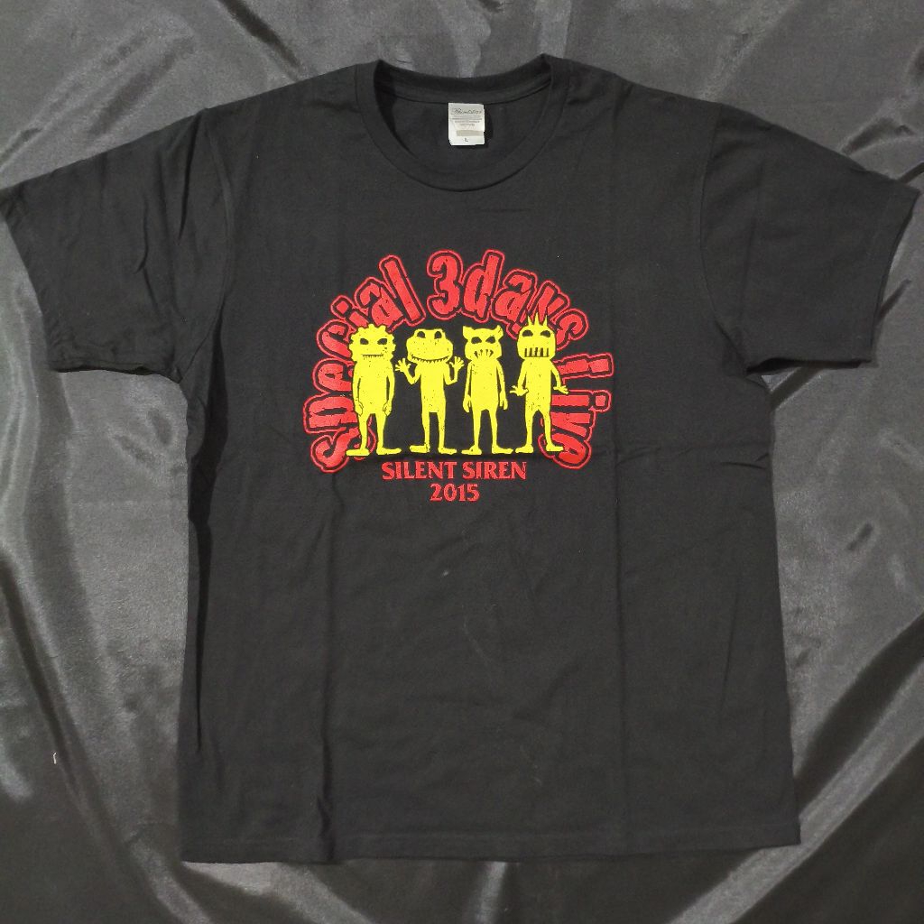 kaos anime band idol jepang silent siren