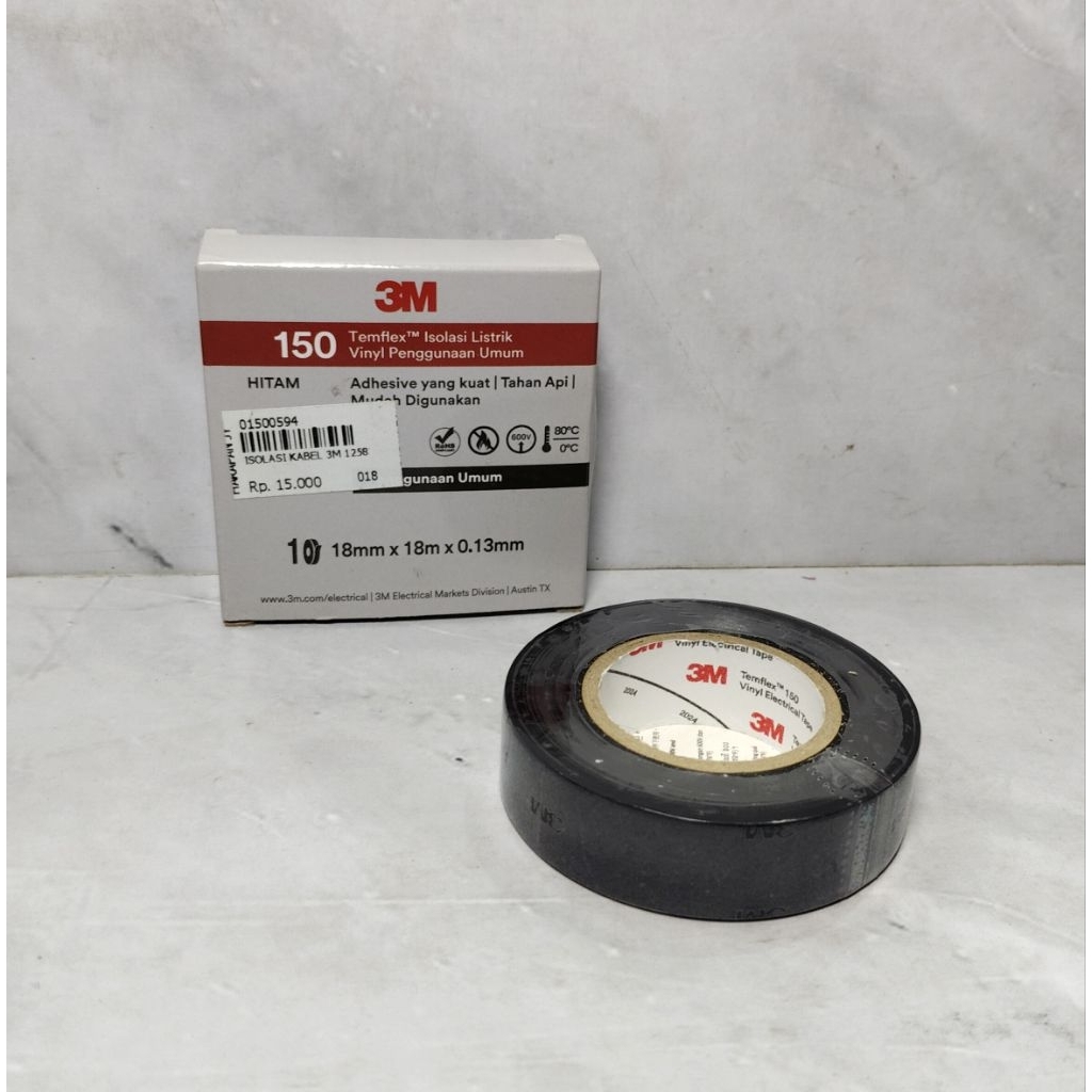 ISOLASI KABEL 3M / LAKBAN KABEL - 3M