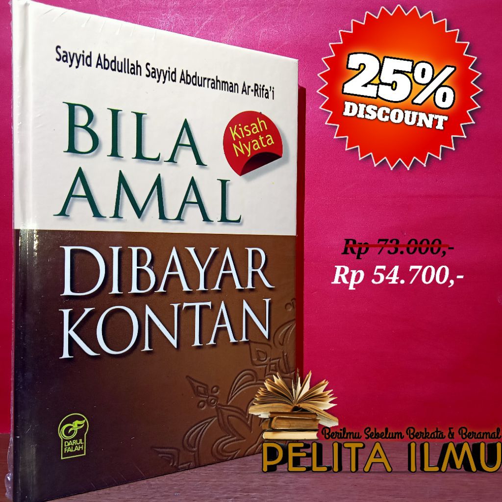 Buku Bila Amal Dibayar Kontan