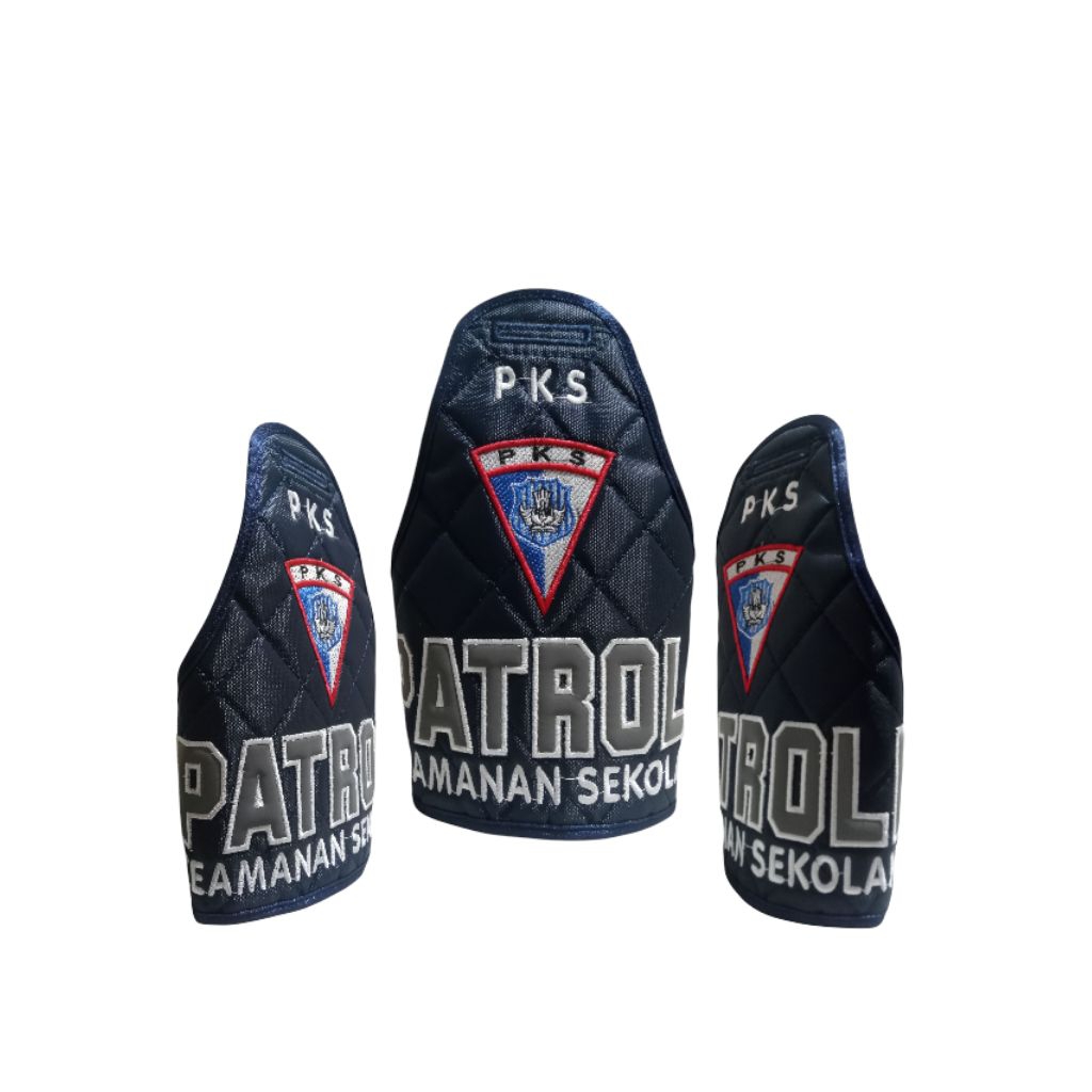 ban lengan patroli/PKS keamanan sekolah bordir timbul termurah