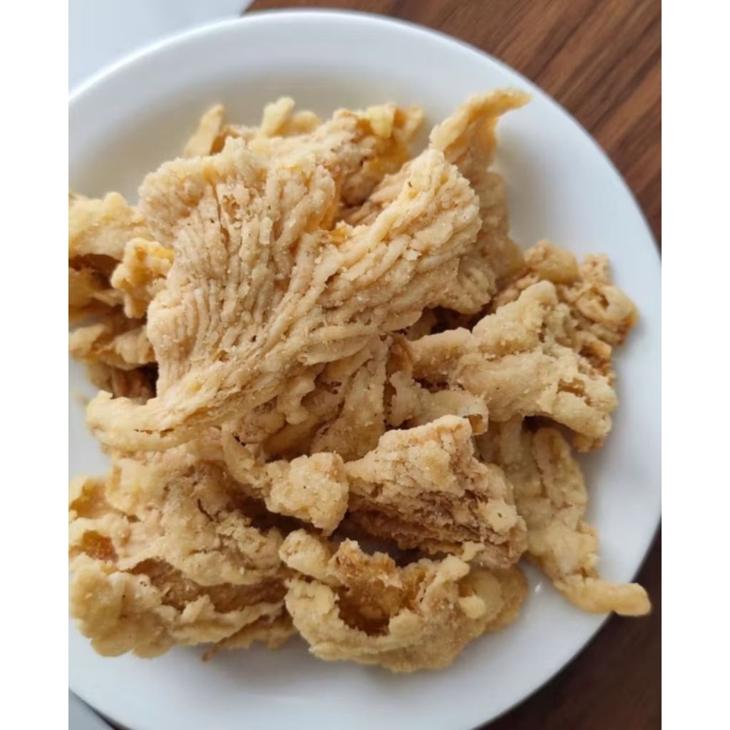 

Cemilan Sehat - Keripik Jamur Tiram Crispy Snack Sayur Kering Vegetarian