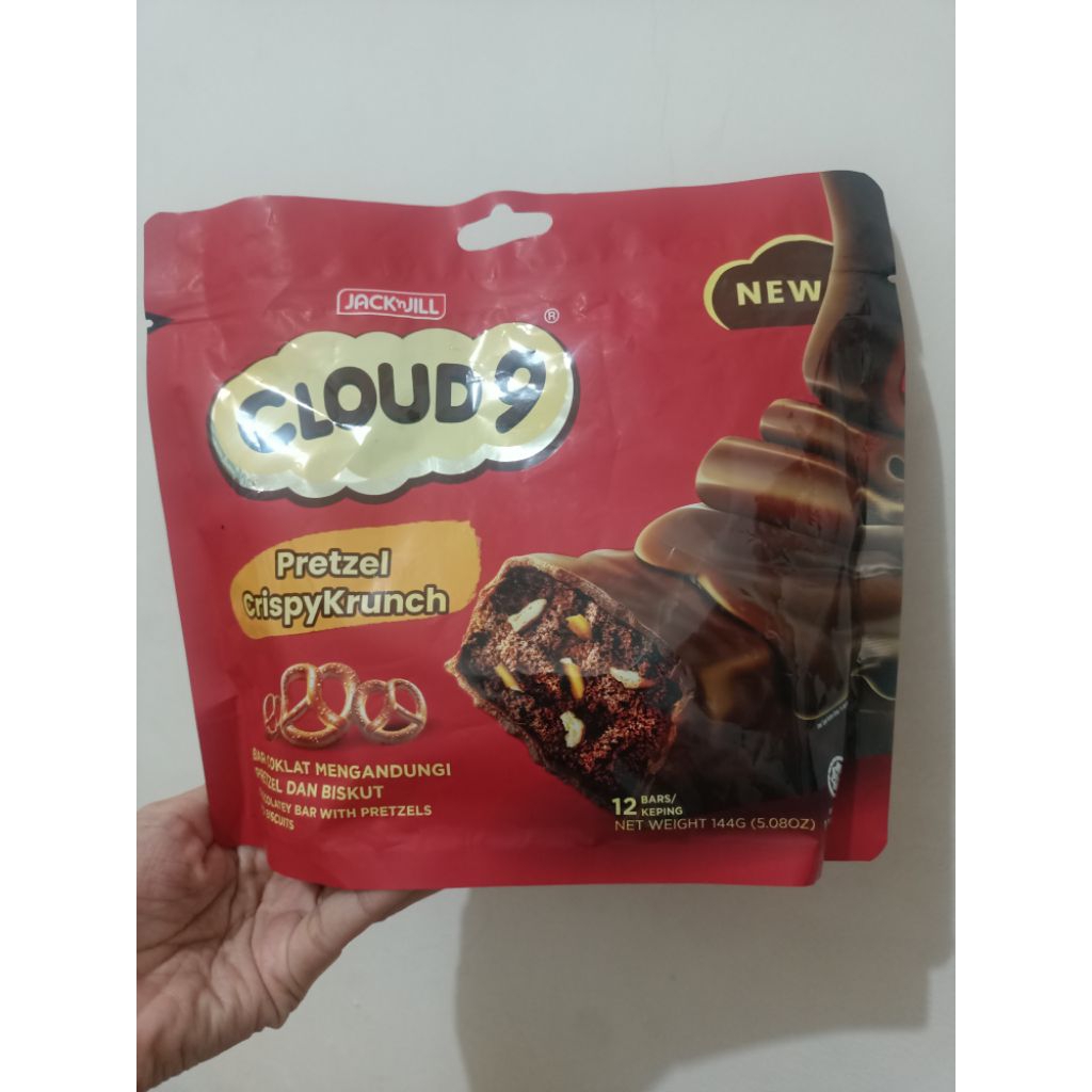 

JACKNJILL CLOUD 9 PRETZEL CRISPYKRUNCH 144GR