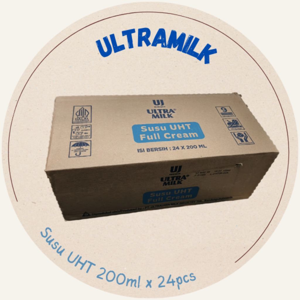 

Susu Ultra Milk 200 ml 1 Karton isi 24pcs