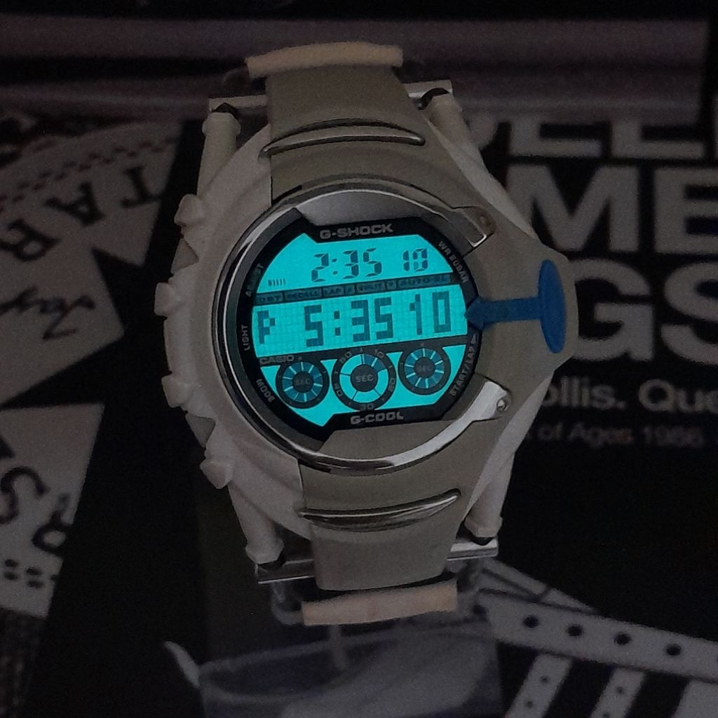 Jam tangan pria Casio G-shock G-cool Pininfarina GE 2000 ferrari design ( Rare item )