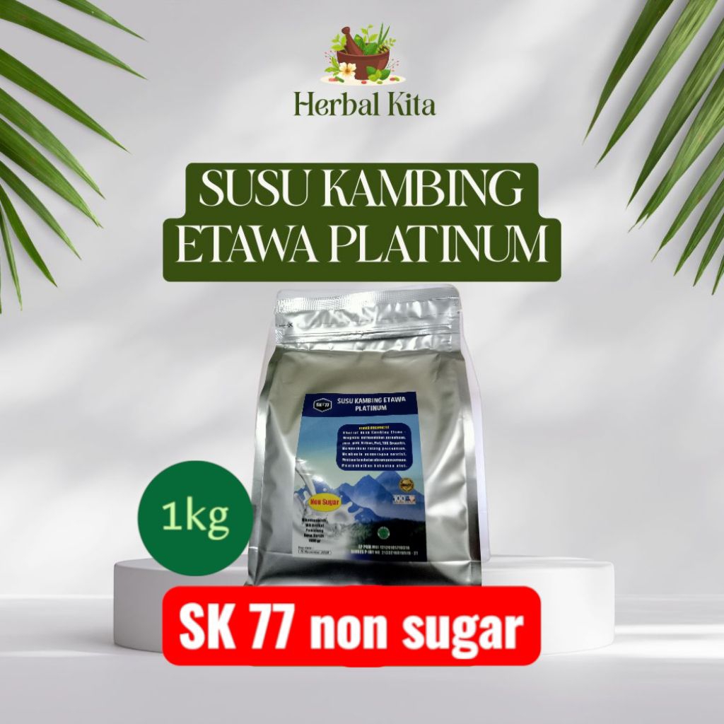 

SUSU KAMBING ETAWA PLATINUM SK-77 NON SUGAR 1kg