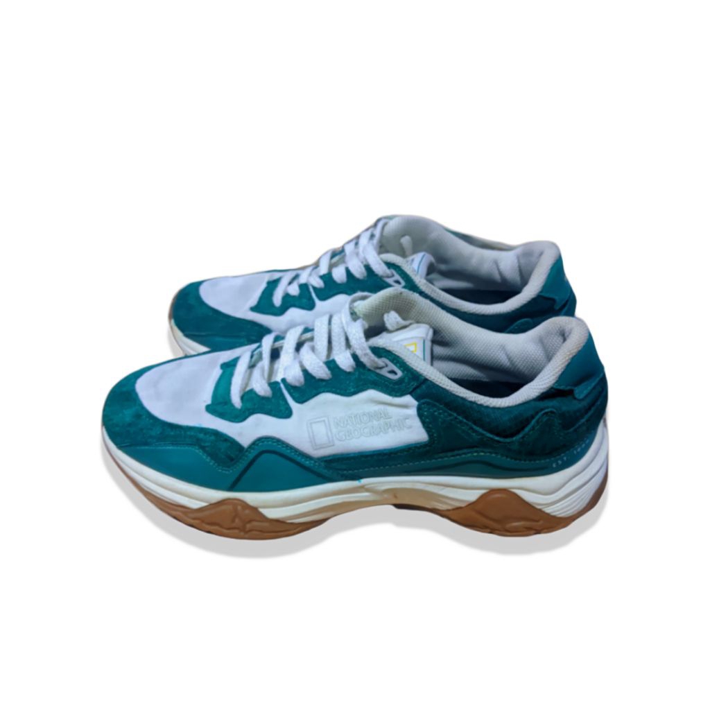 Sepatu Natgeo National Geographic Wave Sneaker green
