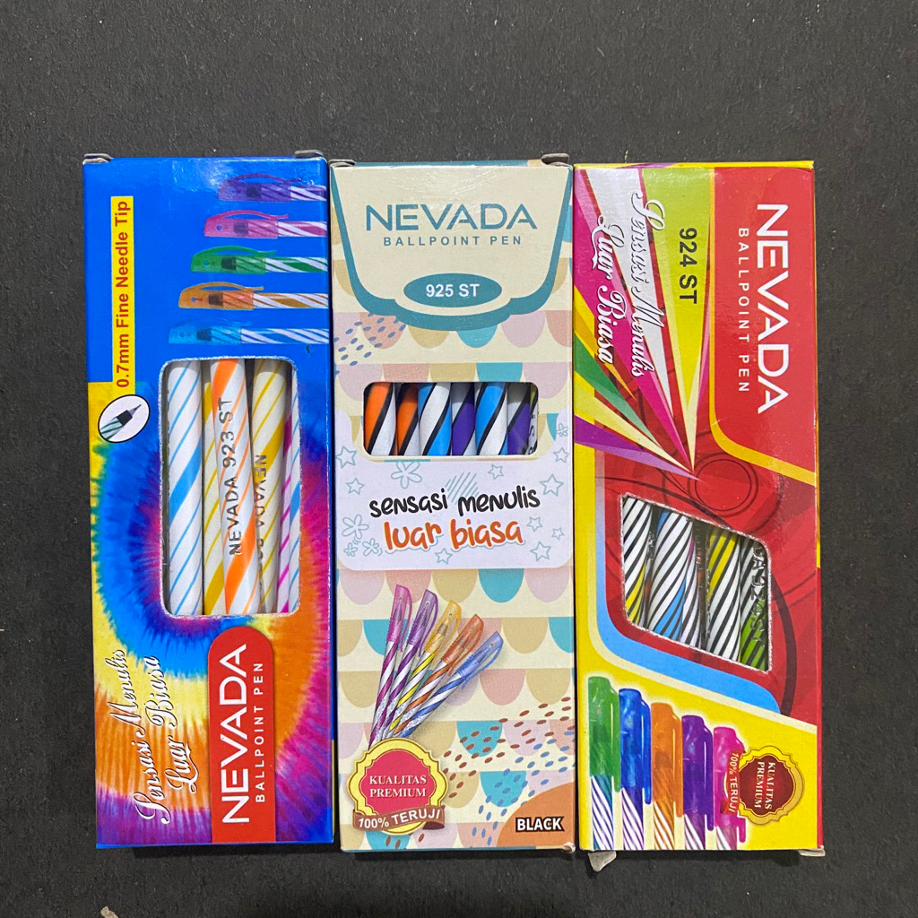 

PROMO HARGA MURAH KUALITAS MANTAP PENA BALLPOINT NEVADA 0.7MM