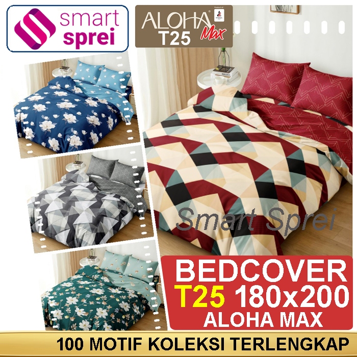 BEDCOVER ALOHA 180x200 / BEDCOVER ALOHA KING / BEDCOVER SET 180x200 ALOHA