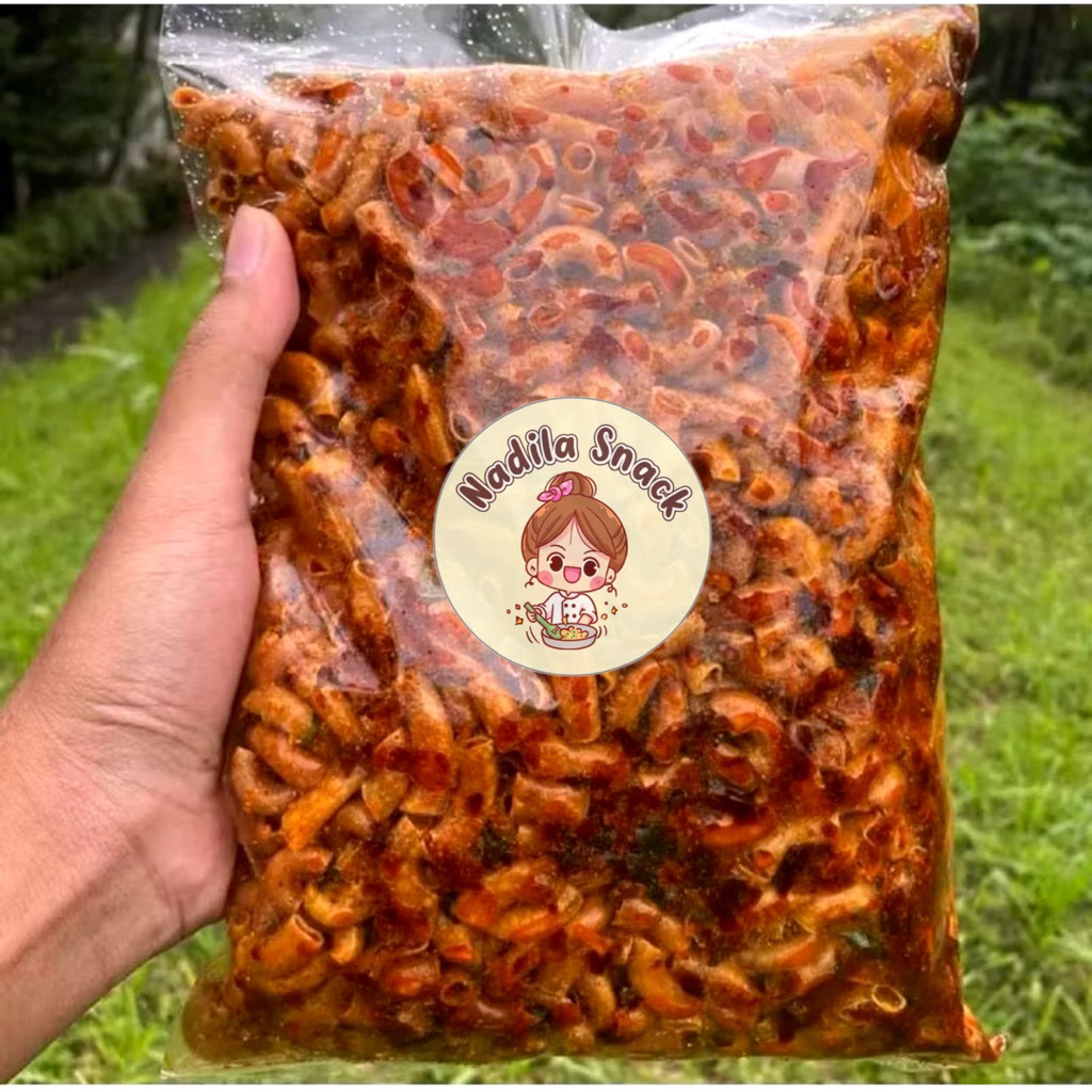 

MAKARONI CIKRUH 500gr PEDAS DAUN JERUK MAKRONI CIKRUH