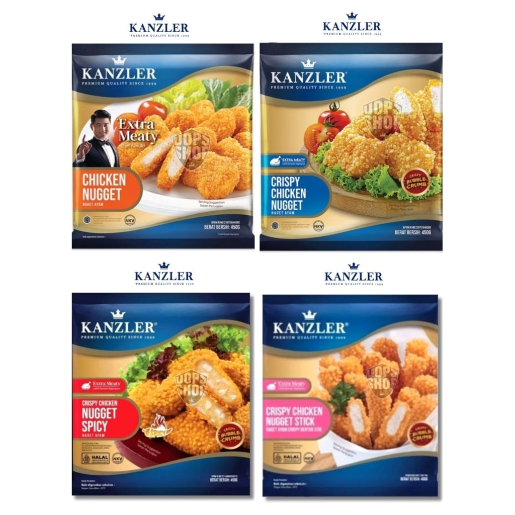 

oopsshop | Kanzler Nugget 450 Gram - 1 Pack