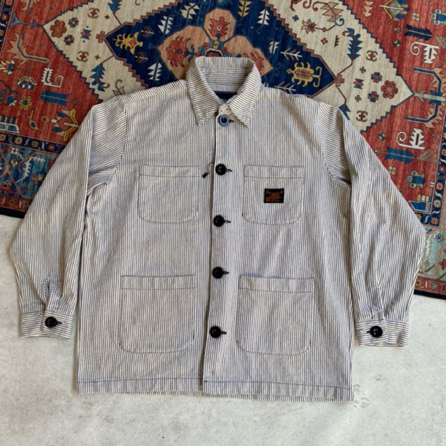 Chore Jacket Hickory Lucky Blue Smith