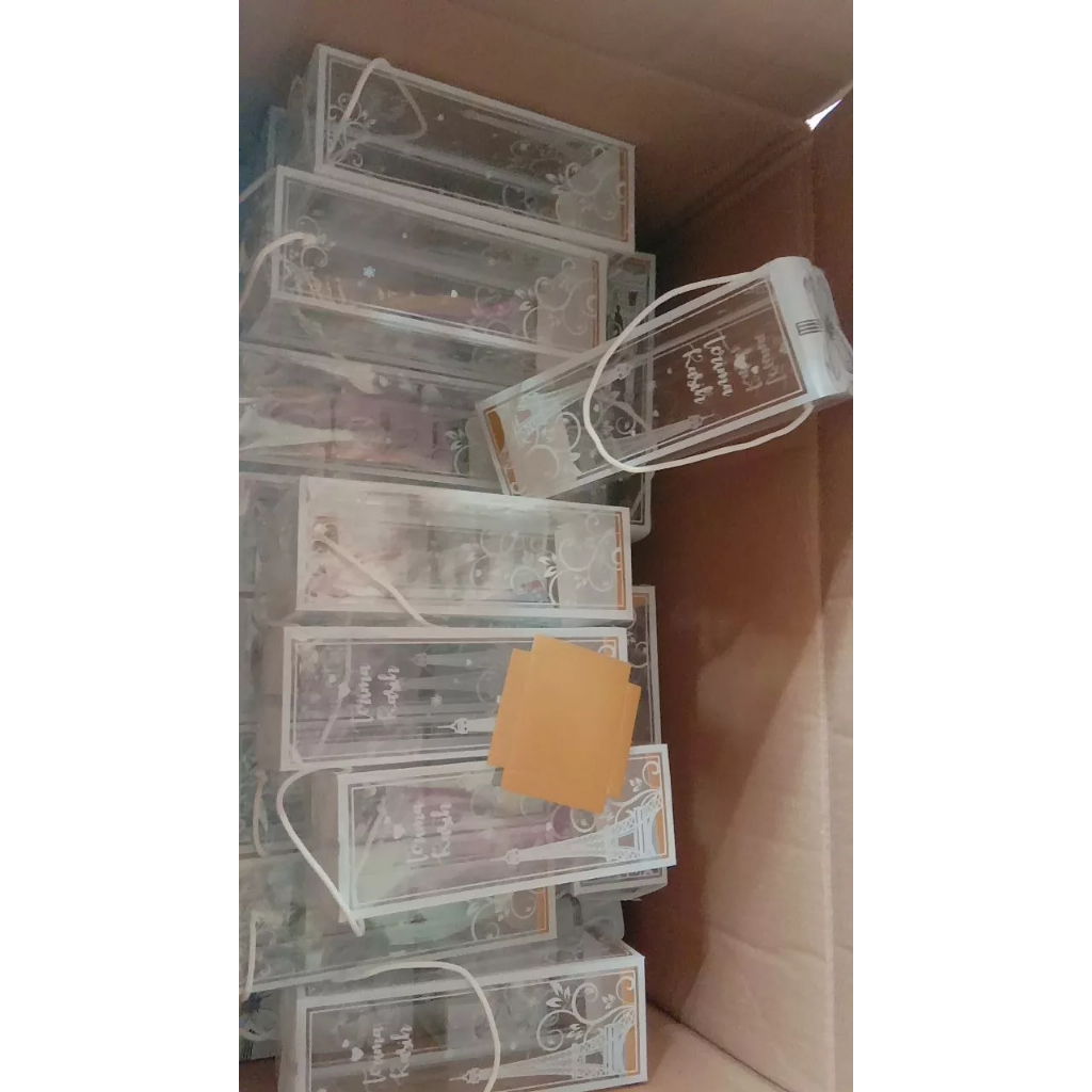 25 PCS MIKA MOTIF SLIM PENDEK  / MIKA UNTUK SOUVENIR BOTOL NICE / MIKA SOUVENIR GELAS BAMBU