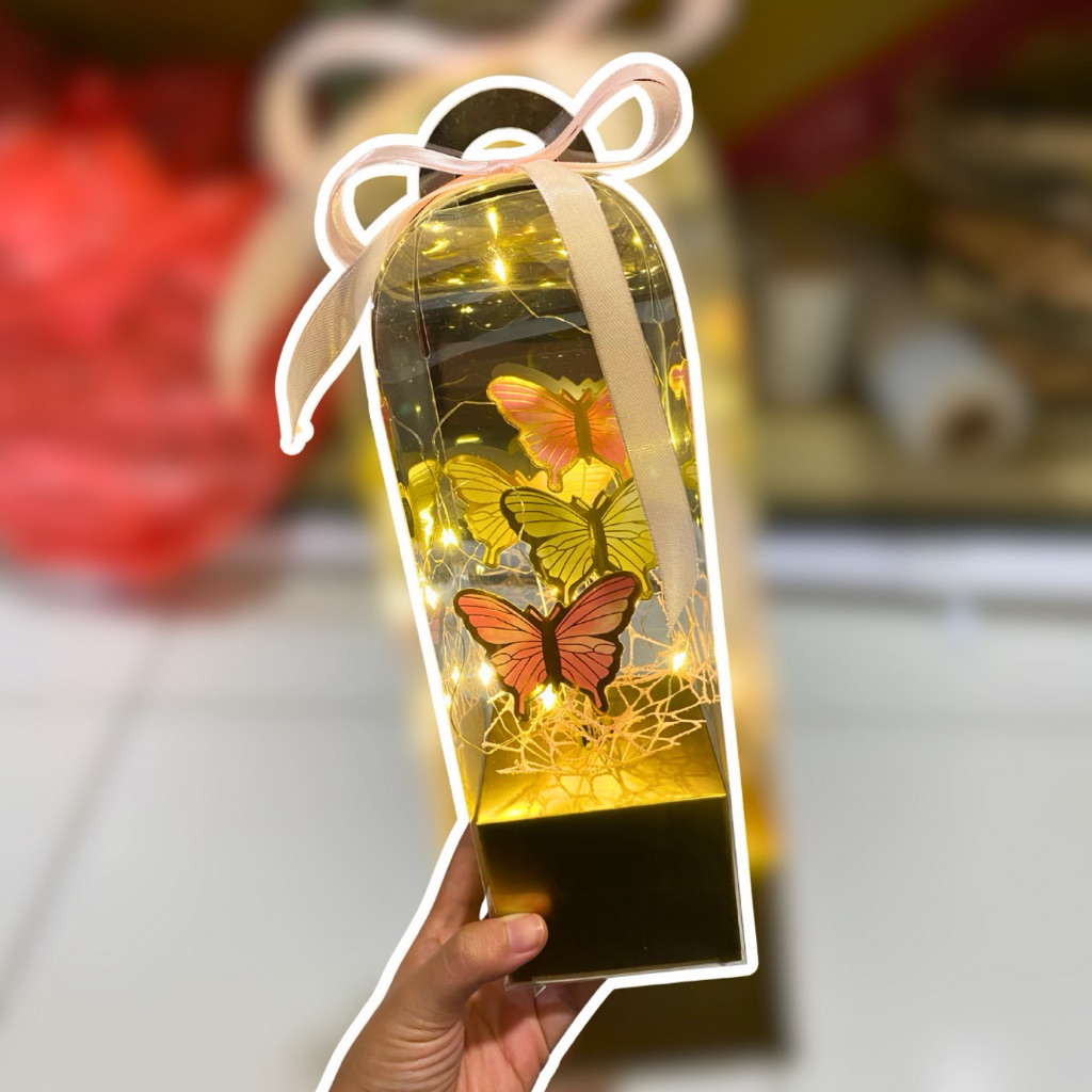 

Butterfly box gift cewek wisuda bermanfaat unik