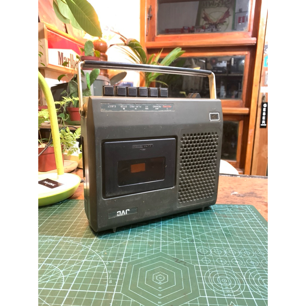 tapedeck / tape compo jvc vintage mulus nyala