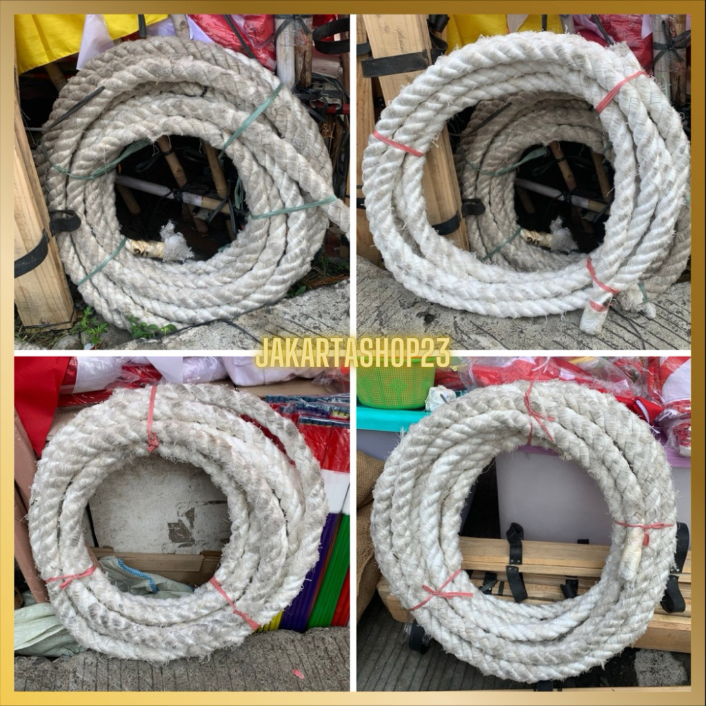 

Tali tambang 25mm 30mm kuat tahan lama / tali tambang 10m 15m / tarik tambang / lomba 17 agustus