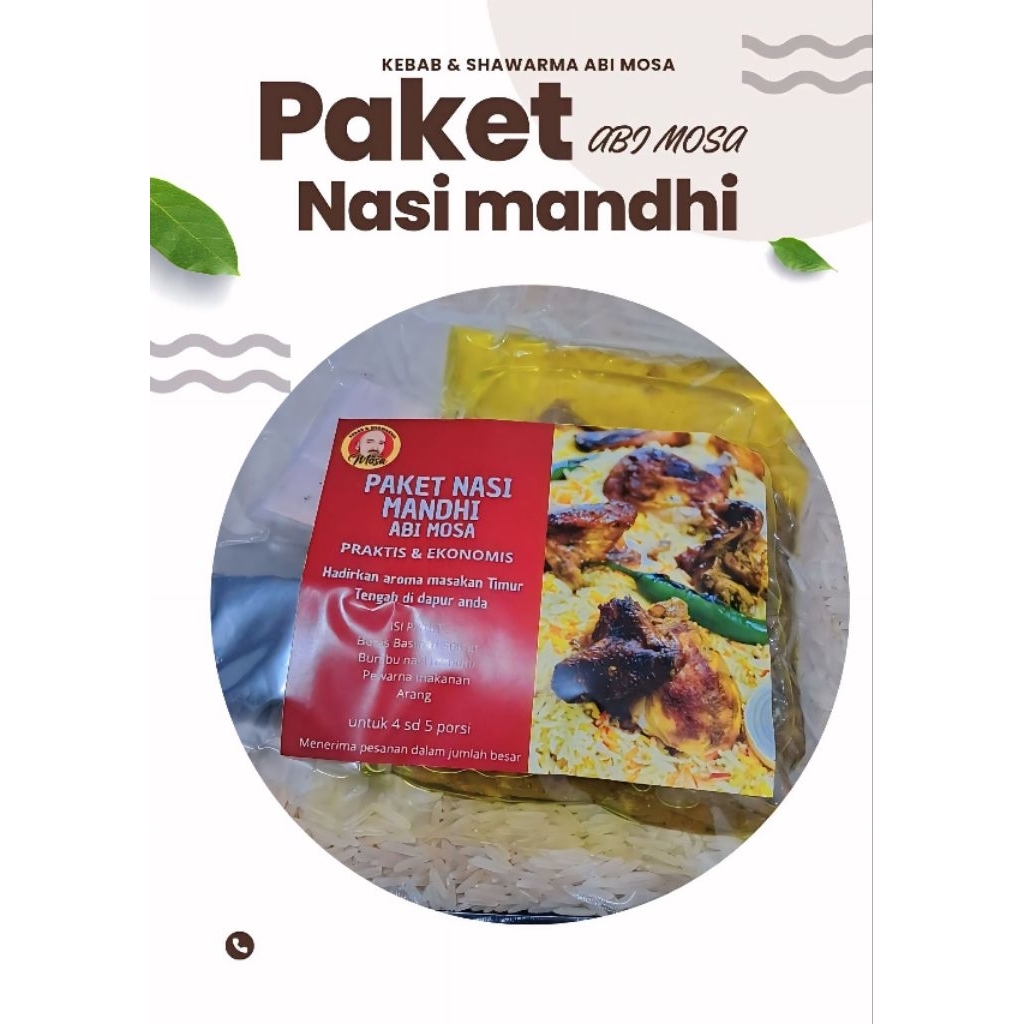 

Paket Nasi Mandhi Abi Mosa praktis & ekonomis