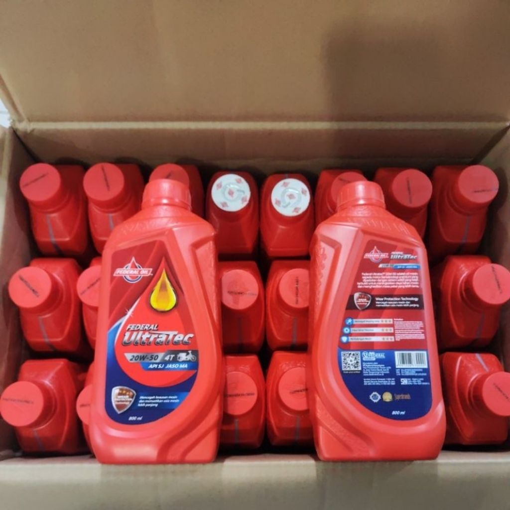 Oli Federal Ultratec 1Lt 1000Ml 1 Dus Oli Federal Ultratec 1Lt 24 Pcs