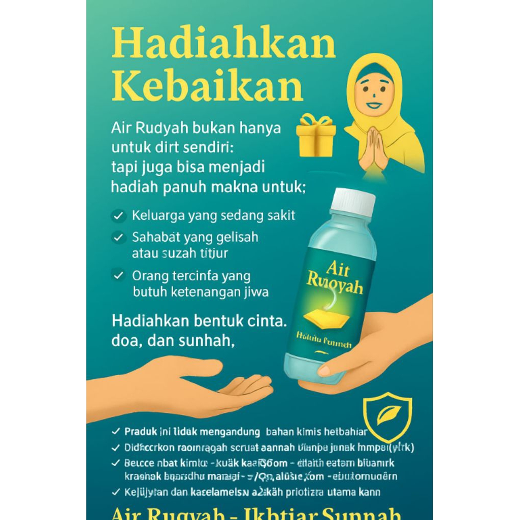 

Air Herbal Sunnah – Ikhtiar untuk Ketenangan dan Kesehatan 600ml