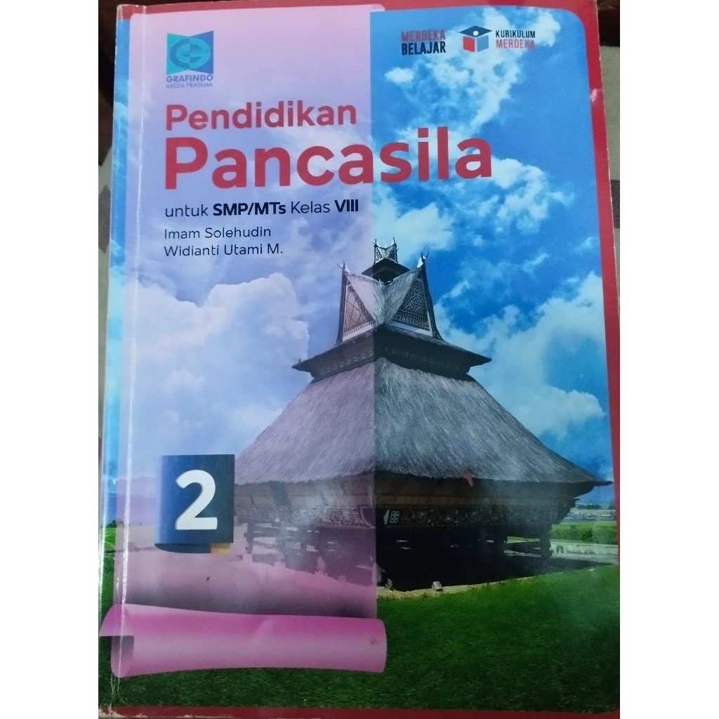 Buku Pancasila kelas 8 grafindo