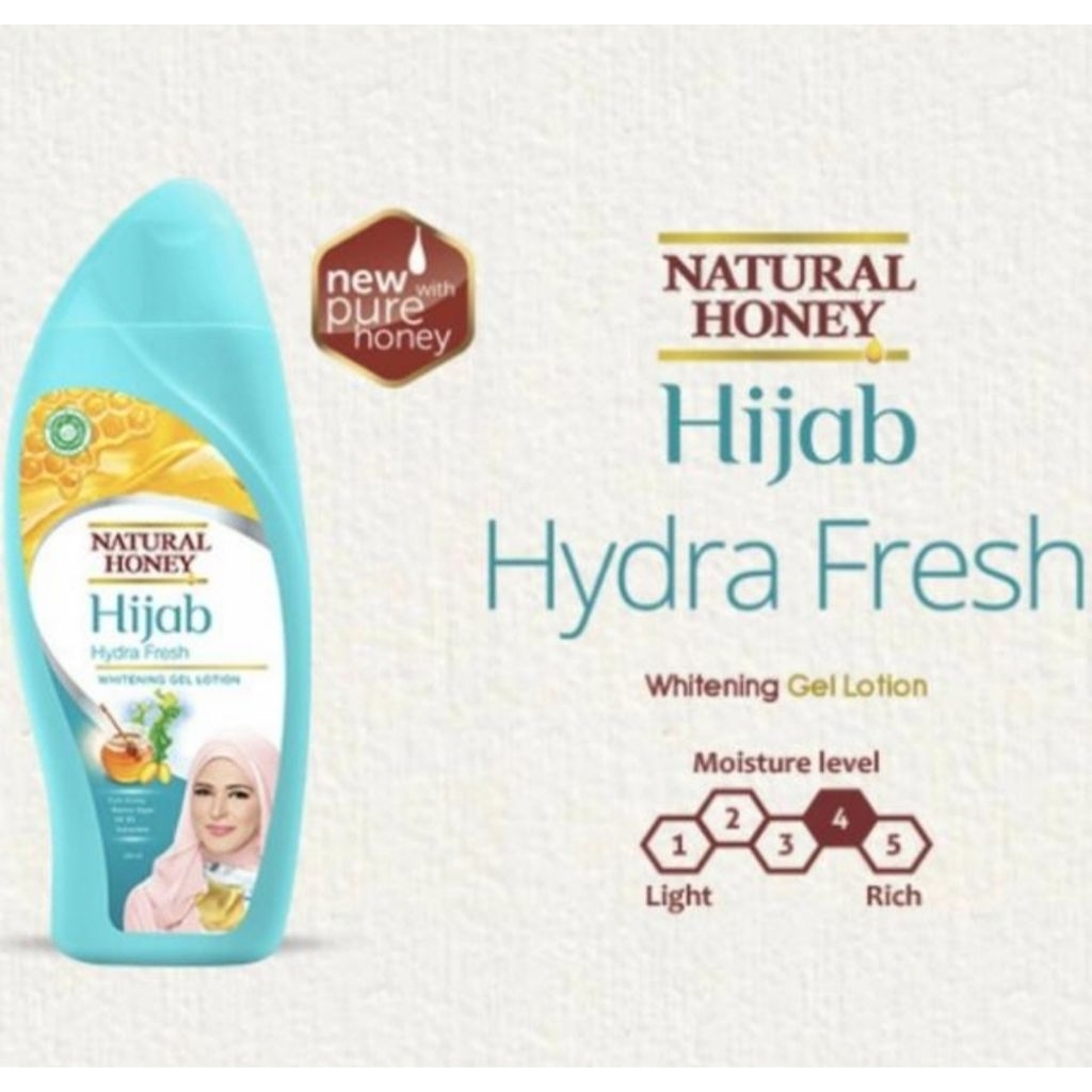 

Natural Honey Hijab Hydra Fresh 450ml