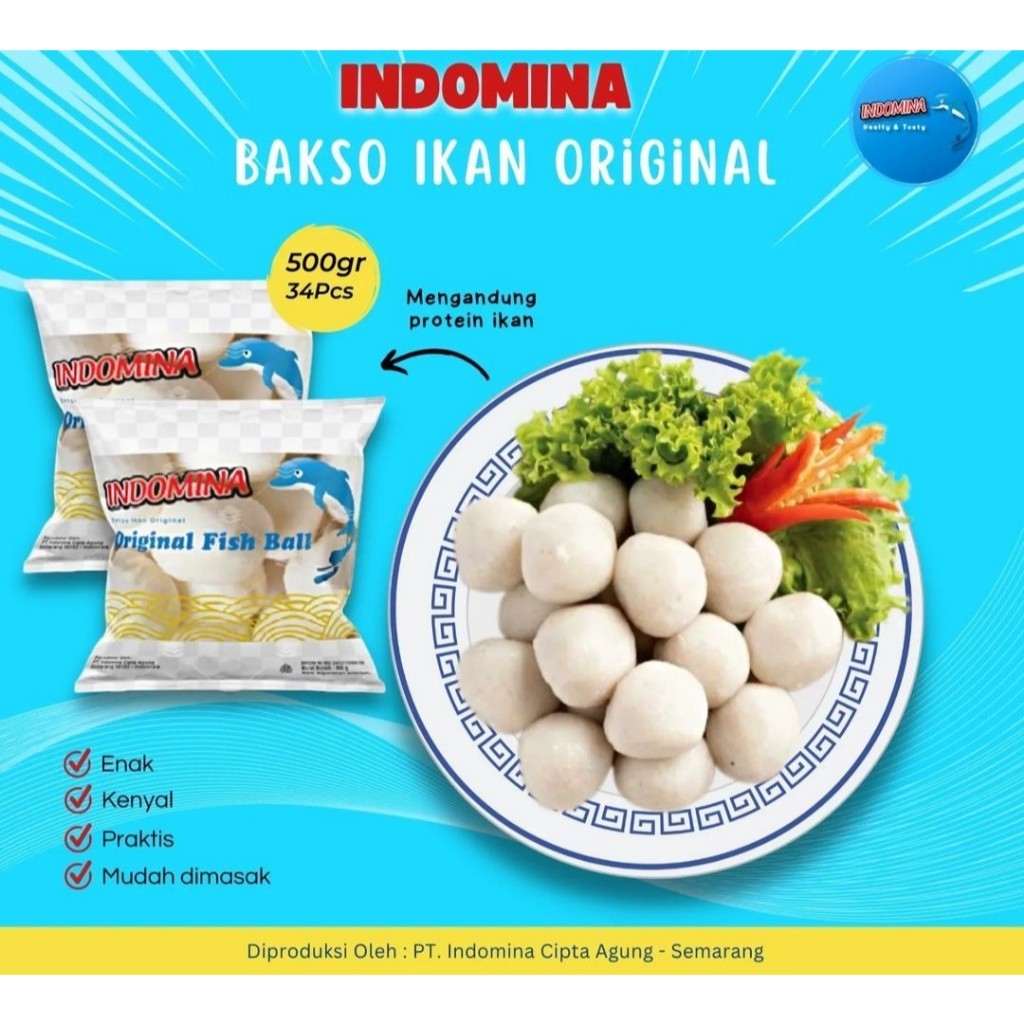 

INDOMINA BOLA IKAN 500GR ORIGINAL