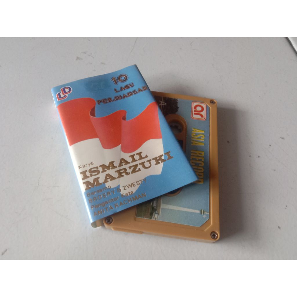 Kaset Pita 10 Lagu Perjuangan Ismail Marzuki