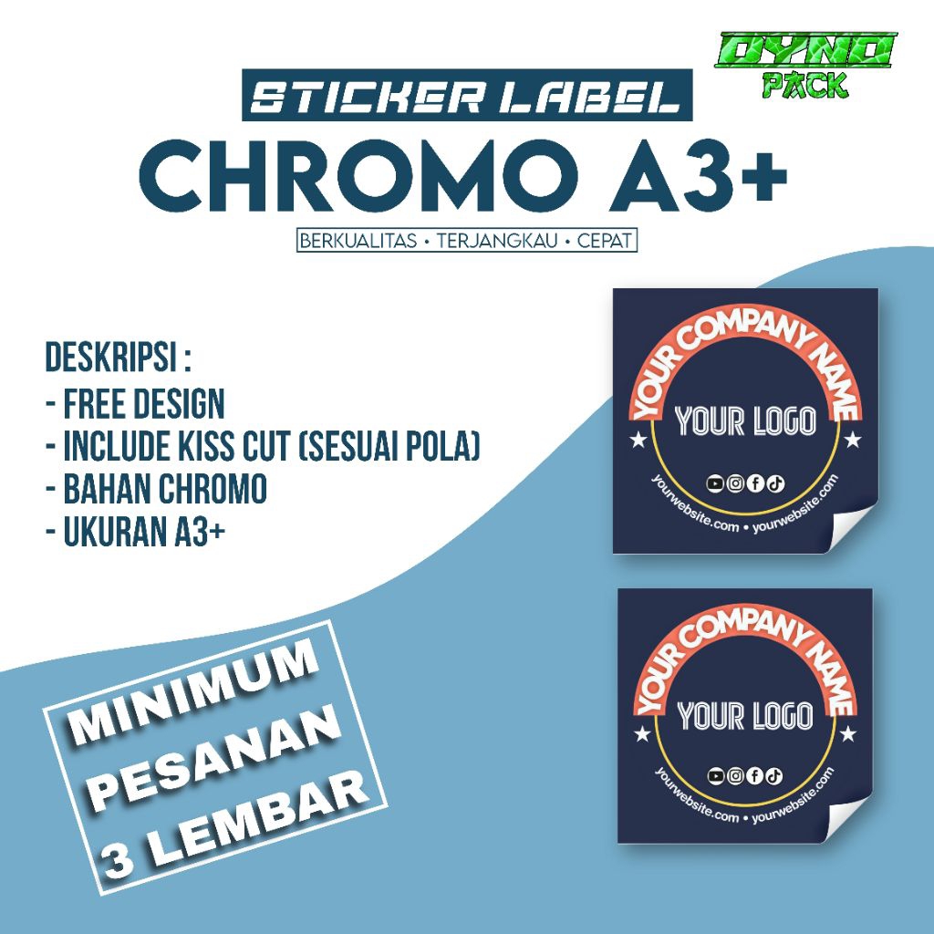 

CUSTOM STICKER CHROMO A3+ (CUTTING POLA)