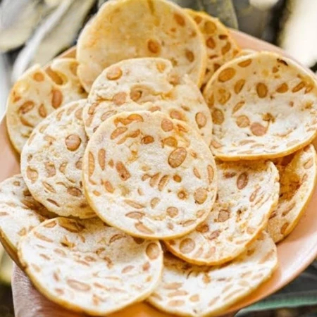 

KERIPIK TEMPE SAGU 250 GRAM KRIPIK TEMPE CRISPY