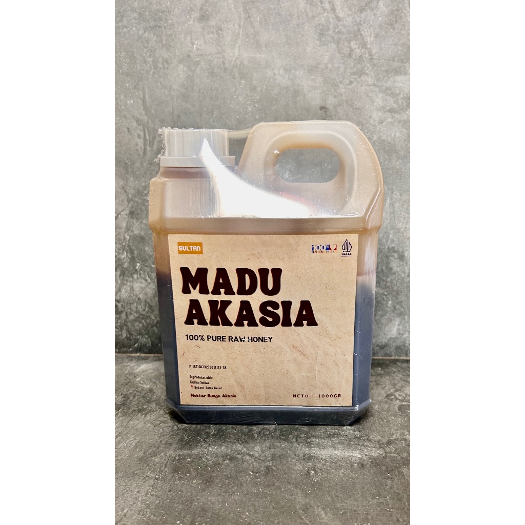 

Madu Murni Asli Nektar Akasia 1kg Grade A 100% Alami Pure Natural Raw Honey