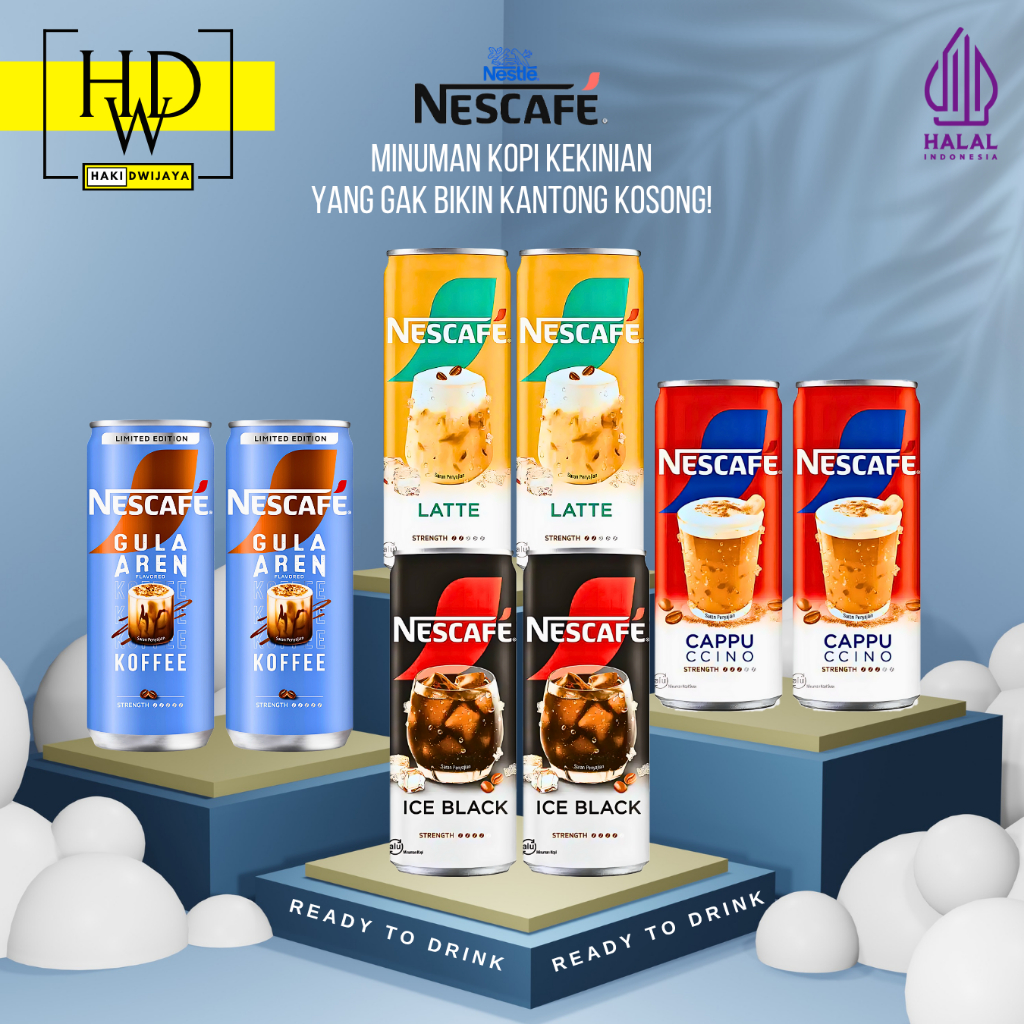 

Nescafe Kopi Minuman Kaleng Ready To Drink All Varian 220ml