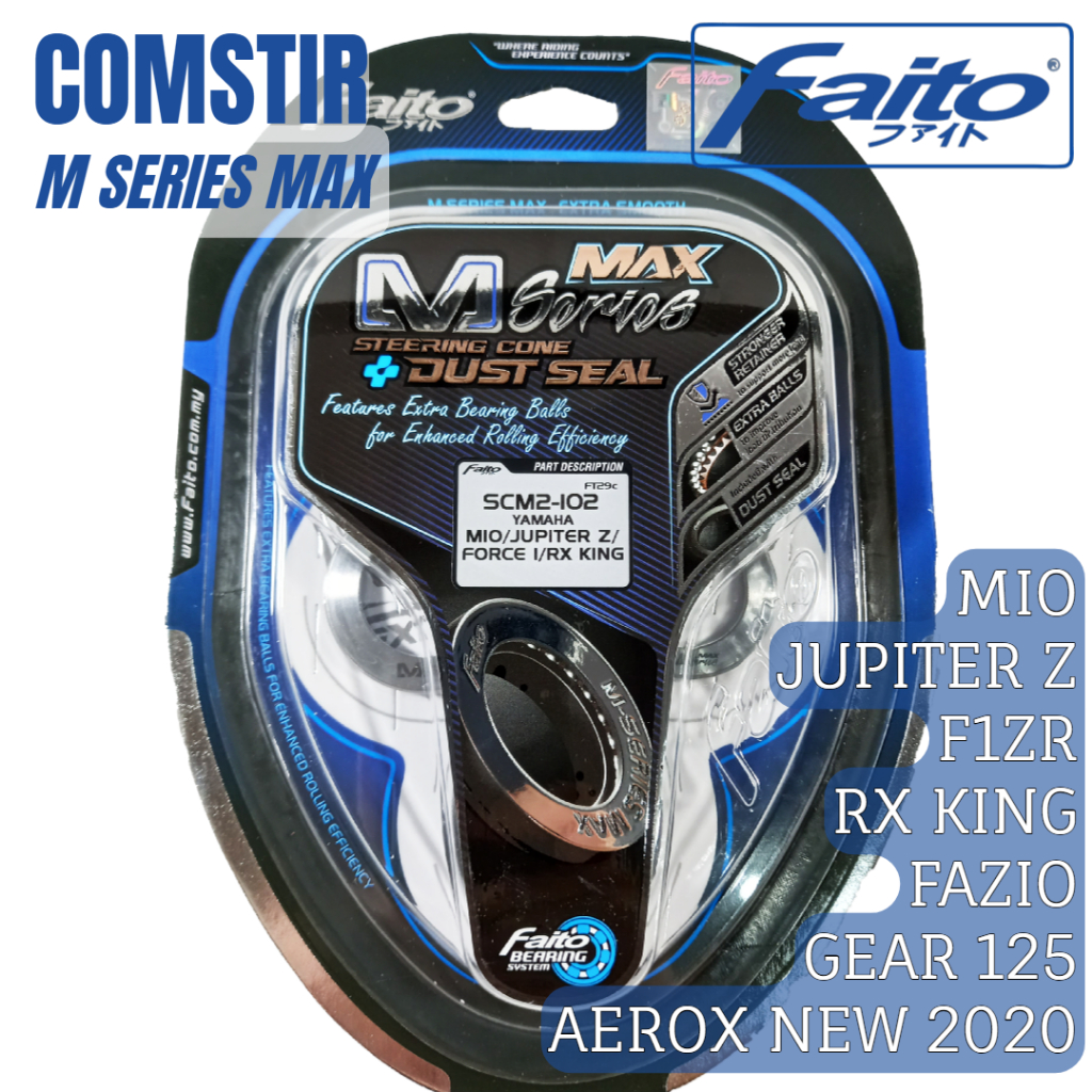 COMSTIR YAMAHA FAITO M SERIES MAX MIO F1ZR KOMSTIR FAZIO RX KING JUPITER FAITO RACING M SERIES MAX B