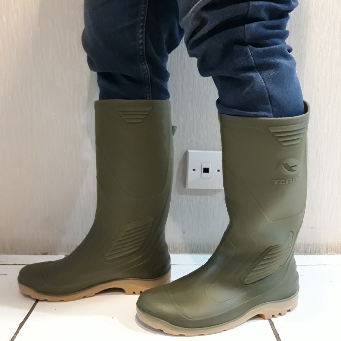 AP Boots Terra Eco 3 Hitam / Sepatu Boot Sawah Panjang Pria