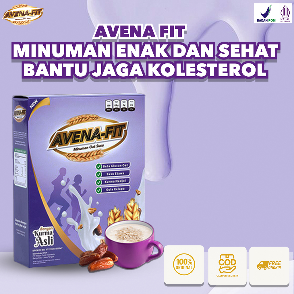 

Avenafit – Sereal Oatmeal Susu Kurma Tinggi Serat, Turunkan Kolesterol & Baik untuk Asam Lambung