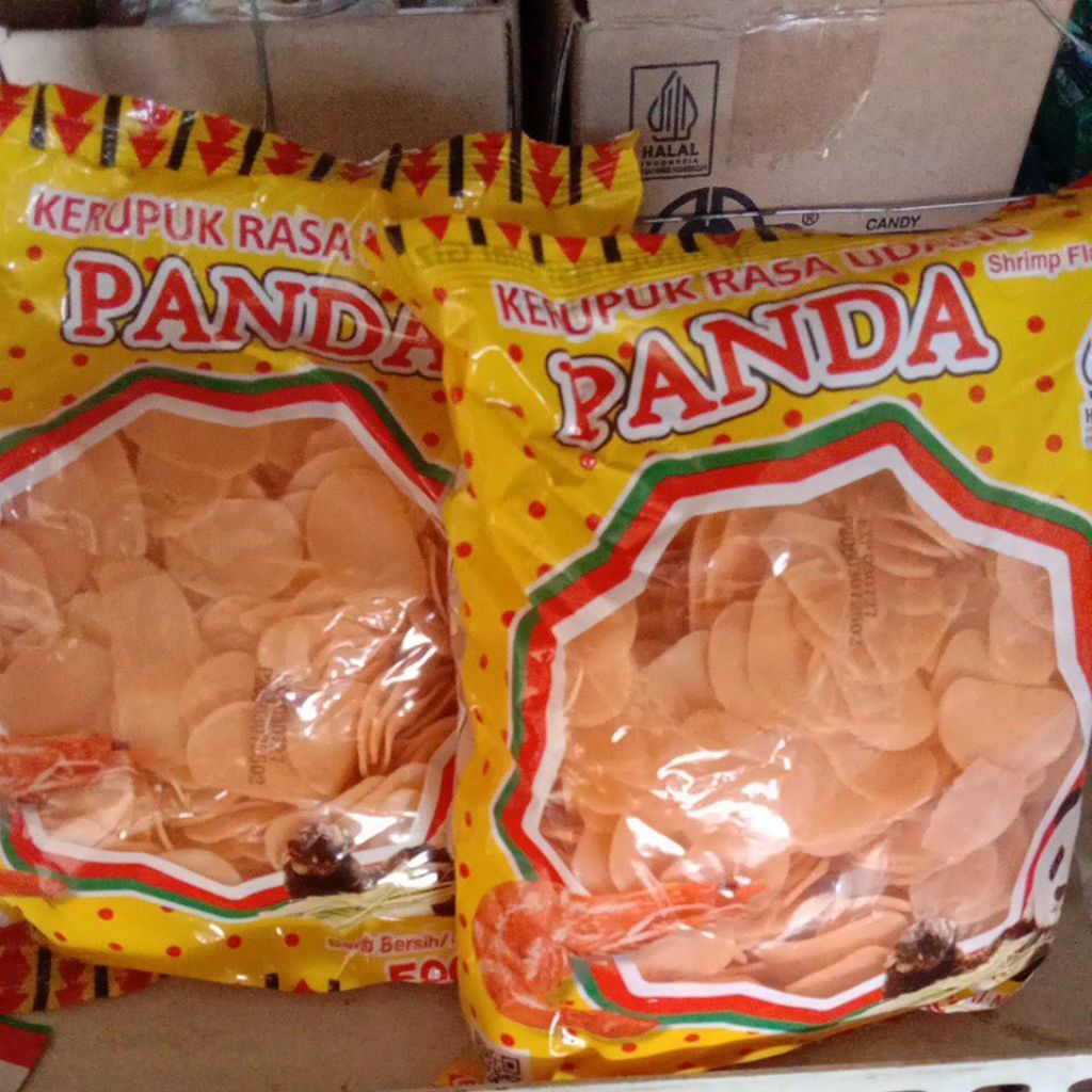 

Paket Hemat 2 Bungkus Kerupuk Udang Panda 500g – Renyah, Gurih, dan Lezat