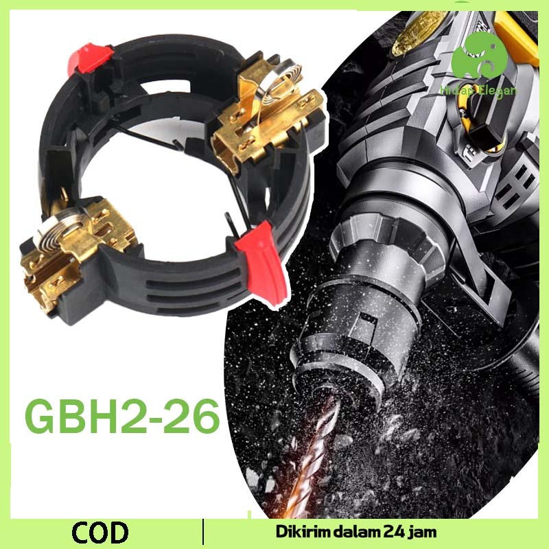 Rumah Carbon Brush GBH 2-26 / Brush Holder Mesin Bor Listrik / Original Bosch Presisi